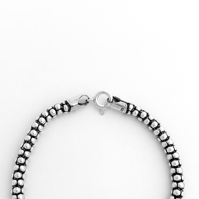 Pulseira Pipoca Grossa - 19cm