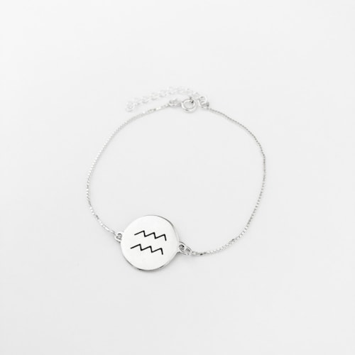 Produto Pulseira Signo Aquário 