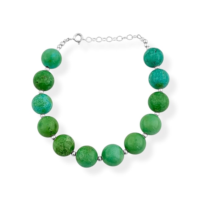 Pulseira Turquesa Zian - 17cm