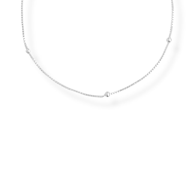 Pulseira Veneziana com Bolinhas - 18cm