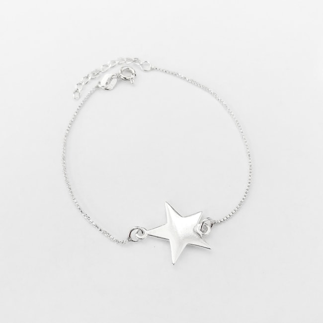 Pulseira Veneziana com Estrela - 16cm
