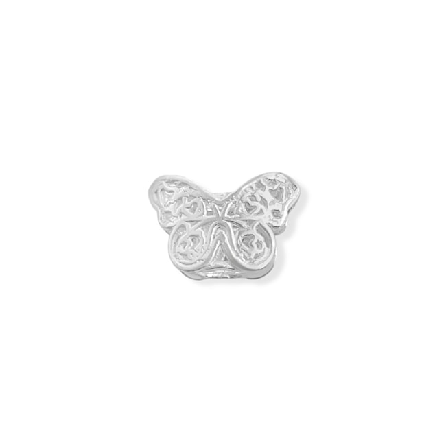 Separador de Berloque com Borboleta Vazada 