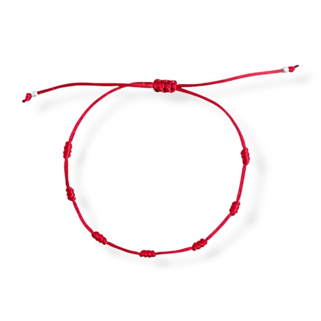 Tornozeleira 7 Nós da Proteção Vermelha 