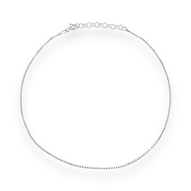 Tornozeleira Branca Veneziana 3 - 24cm