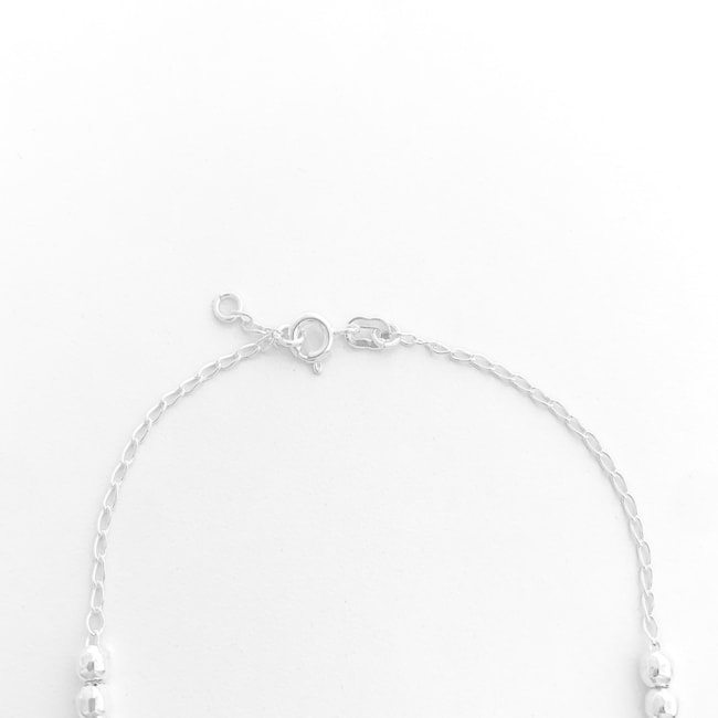 Tornozeleira com Bolinhas – 23,5cm 