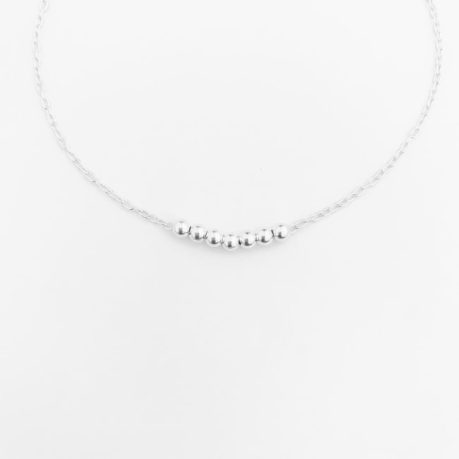 Tornozeleira de Bolinhas – 23cm