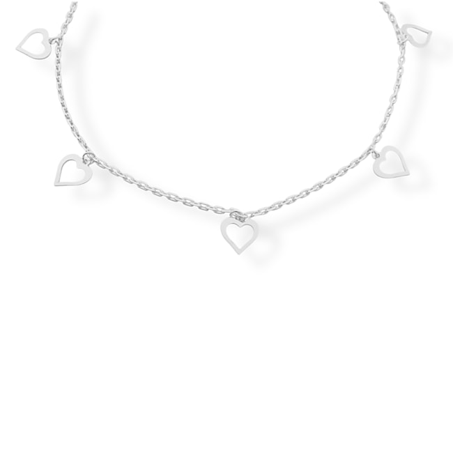 Tornozeleira de Corações