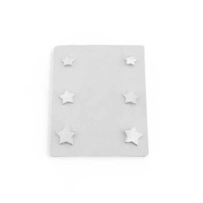 Trio de Brinco de Estrelas 